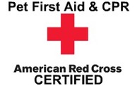 Red Cross Pet First Aid and CPR Certified